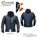 ☆【HYOD】STJ614DN《NAVY/BLACK KNIT》 ST-W SPEED PARKA D3O? テキスタイルジャケット ヒョウドウプロダクツ【バイク用品】
