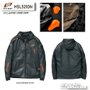 ☆【HYOD】HSL521DN《BLACK/ORANGE STITCH》 ST-X LEATHER〔ADROA D3O??〕 牛革 本皮 レザージャケット ヒョウドウプロダクツ【バイク用品】