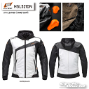 ☆【HYOD】HSL521DN《WHITE/BLACK》ST-X LEATHER〔ADROA D3O??〕 牛革 本皮 レザージャケット ヒョウドウプロダクツ【バイク用品】