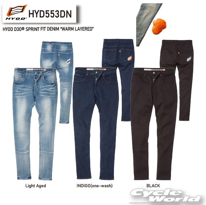 HYODHYD553DNHYOD D3O? SPRINT FIT DENIM WARM LAYEREDɡǥ˥ࡡɨץƥ...