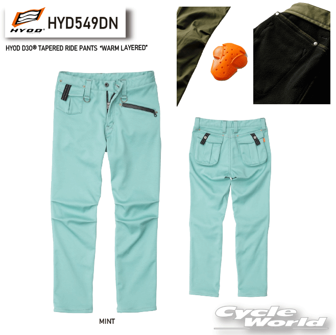 HYODHYD549DNHYOD D3O? TAPERED RIDE PANTSWARM LAYEREDɡMINTաɨץ...
