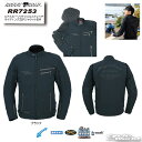☆【ROUGH&ROAD】RR7253 エアスルーソフトシェルストレッチライディングZIPジャケットEM春夏秋 スリーシーズン ジャケット ラフ&ロード ラフロ...