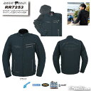 ☆【ROUGH&ROAD】RR7253 エアスルーソフトシェルストレッチライディングZIPジャケットEM春夏秋　スリーシーズン　ジャケット　ラフ＆ロード　ラフロ　メンズ　レディース【バイク用品】