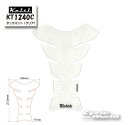 ☆【正規品】【ネコポス対応】【Keiti】タンクパッド CLEAR Type《KT1240C》 傷防止 Odax【バイク用品】