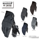 ☆正規品【POWERAGE】PG-24152 アーバンスタイルサマーグローブ 春夏 メッシュ カジュアル レザー 通気性 ライディング ツーリング スマートフォン対応 パワーエイジ【バイク用品】(2)