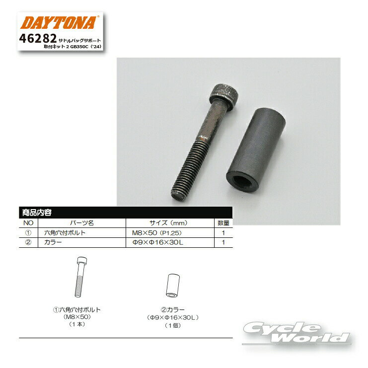 ���ڥͥ��ݥ�/�������б��ۡ�DAYTONA�ۡ�46282�ե��ɥ�Хå����ݡ��ȼ��ե��å�2 GB350C��'24��Honda GB350C�ѡ� �ۥ���������ɥ�...