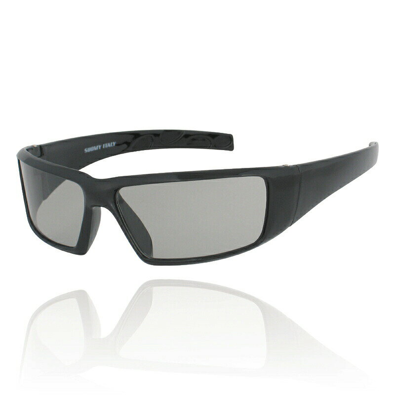 樂天商城 - ☆【SUOMY EYEWEAR】スオーミー　アイウェアサングラスSU-006 -BKGフレームカラー:ブラックレンズカラー:グレー可視光線透過率50% 【バイク用品】