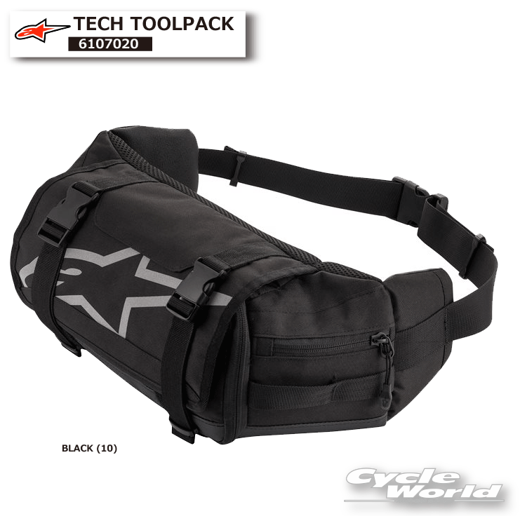 樂天商城 - ☆正規品【ALPINESTARS】TECH TOOLPACK《6107020》テック ツール パック 鞄 ウエストバッグ ブラック ツーリング アルパインスターズ イタリア 取り寄せ【バイク用品】