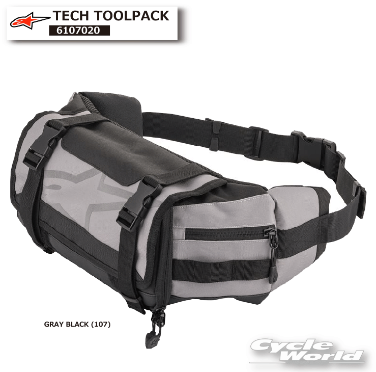 樂天商城 - ☆正規品【ALPINESTARS】TECH TOOLPACK《6107020》テック ツール パック 鞄 ウエストバッグ ツーリング アルパインスターズ イタリア 取り寄せ【バイク用品】