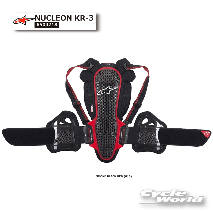 ☆正規品【ALPINESTARS】NUCLEON KR-3《6504718》ニュークリオン KR-3 脊髄 プロテクター 背中 バック 肩掛けタイプ レーシング オフロード アルパインスターズ イタリア 取り寄せ【バイク用品】