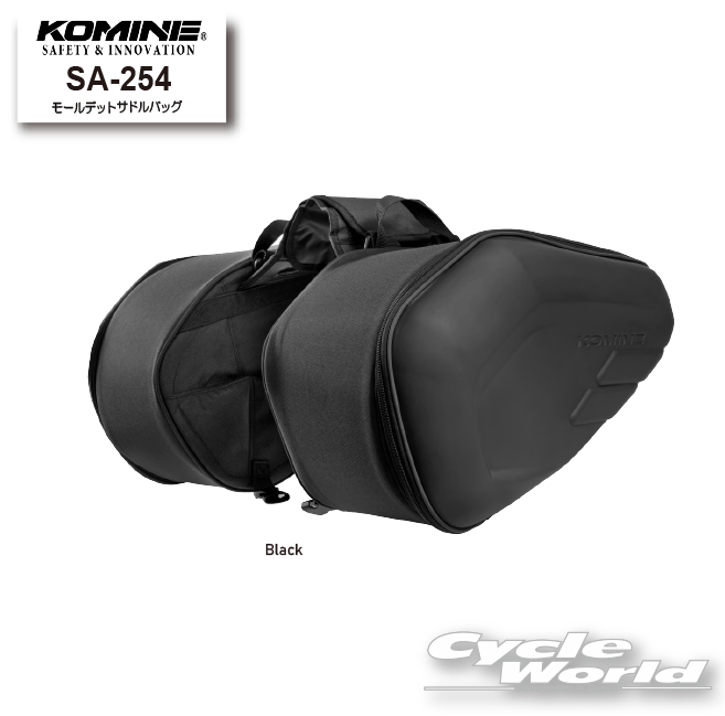 KOMINE SAー206 モールデッドサイドバック　　値下げ 楽天市場】コミネ（サイドバッグ・サドルバッグ｜バッグ・ケース