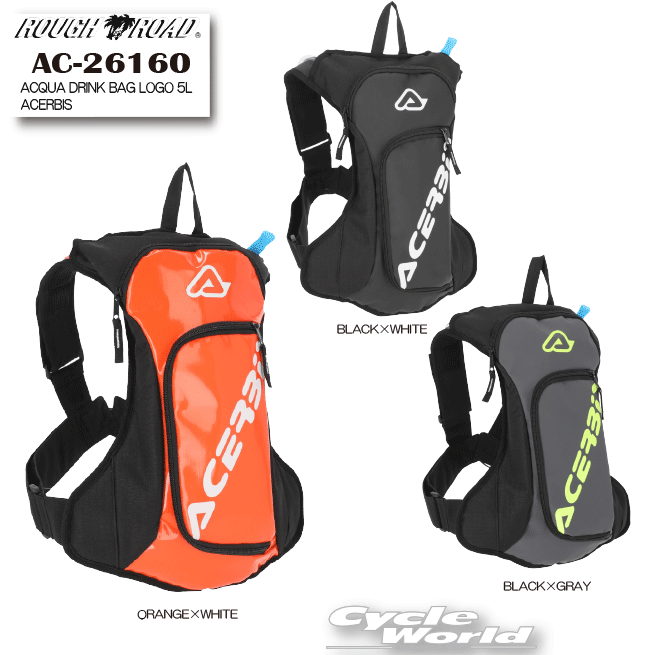 ����ROUGH&ROAD��AC-26160��ACQUA DRINK BAG LOGO 5L ACERBIS ����������ӥ�������2L�����������Хå������å����å����Хå��ѥå�����ա������ɡ���ե��ڥХ������ʡ�