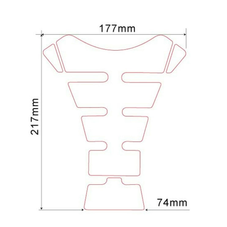 ☆【正規品】【ネコポス対応】【Keiti】タンクパッド　SPECIAL Type《KT3100》 傷防止 Odax【バイク用品】 2