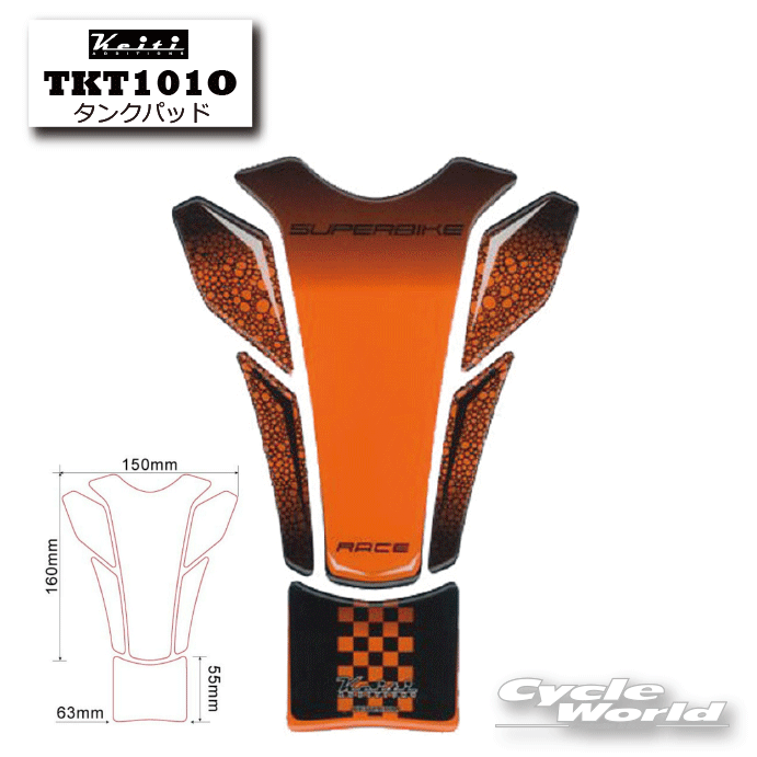 樂天商城 - ☆【ネコポス対応】【Keiti】タンクパッド　IMPORTタイプ《TKT101O》 傷防止 Odax【バイク用品】