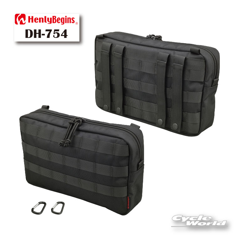 Other - ☆【HenlyBegins】DH-754 システムポーチ 20X32X7 かばん 鞄 ヘンリービギンズ デイトナ 【バイク用品】