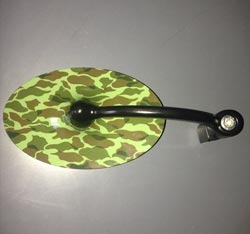 樂天商城 - ☆【TAKATSU】ビューティーユースミラー 《リザード》10mm 片側のみ 左右共通 サイドミラー バックミラー 迷彩柄 ミリタリー アーミー 派手 オシャレ 個性派 タカツ【バイク用品】