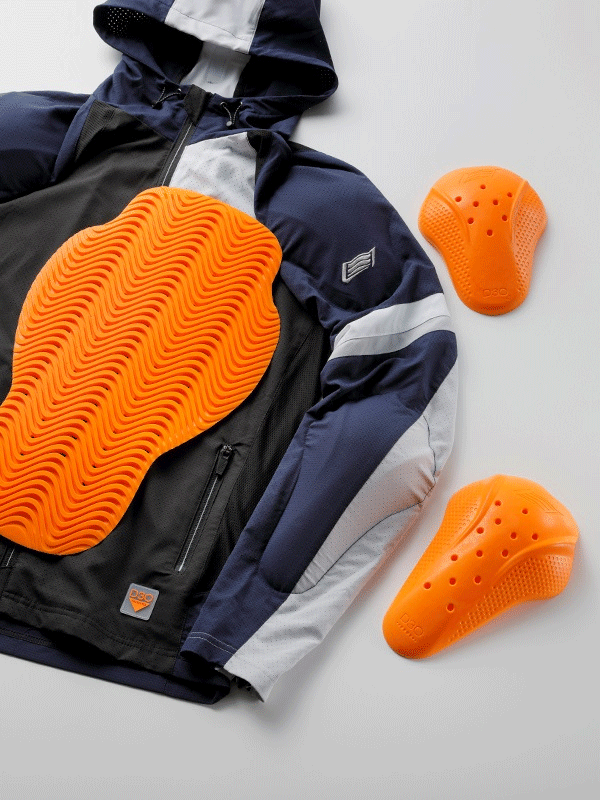 ☆【HYOD】STJ310DM　ST-S UCHIMIZU VENTED D3O?? COOL DRY PARKA　肩　肘 背中 プロテクター　パーカー　ヒョウドウプロダクツ【バイク用品】