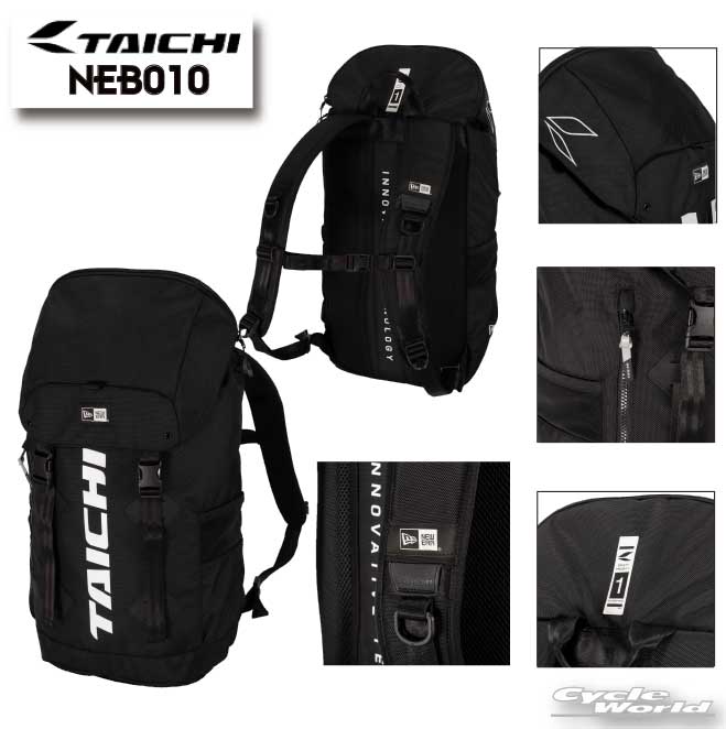 ☆【RS TAICHI×NEW ERA】NEB010 | RUCKSACK 　ニューエラツーリング 　リュックサック 　デイバッグ　大容量《35L》バックパック　 カバン　かばん　 鞄　 RSタイチ アールエスタイチ 【バイク用品】