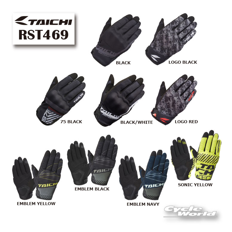 ☆ 《2026年春夏》【RS TAICHI】RST469 アーバン エアーグローブスマホタッチ　メッシュ　エアスルー　春夏　プロテクター　RSタイチ　アールエスタイチ　26SS【バイク用品】