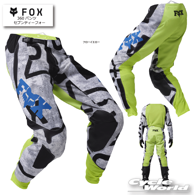 樂天商城 - ☆【FOX】360パンツ セブンティーフォー レース　パンツ　モトクロス　MX　オフロード　フォックス 　25MX　ダートフリーク【バイク用品】
