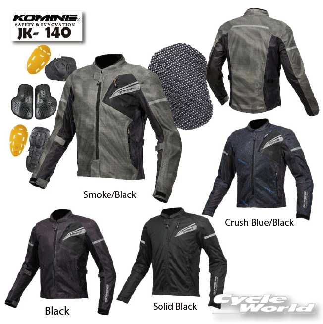 *【KOMINE】JK-140《レディース》プロテクトフルメッシュジャケット ツーリング レディース 春夏 コミネ【バイク用品】