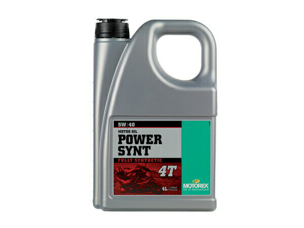 ☆【DAYTONA】MOTOREX 97783 POWER SYNT 4T 【5W40】4Lデイトナ モトレックス エンジンオイル【バイク用品】
