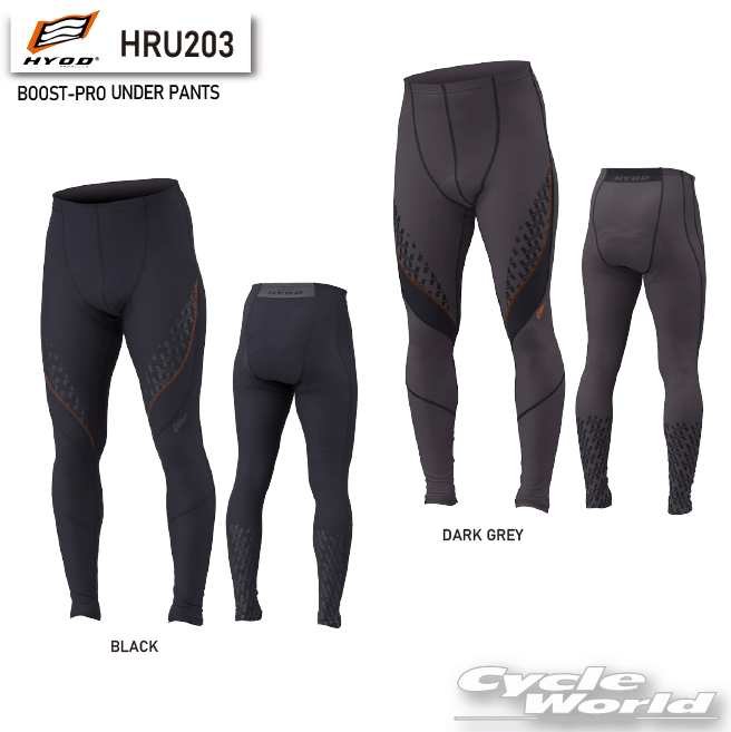 ☆【HYOD】HRU203　BOOST-PRO UNDER PANTS　アンダーパンツ　ヒョウドウプロダクツ【バイク用品】