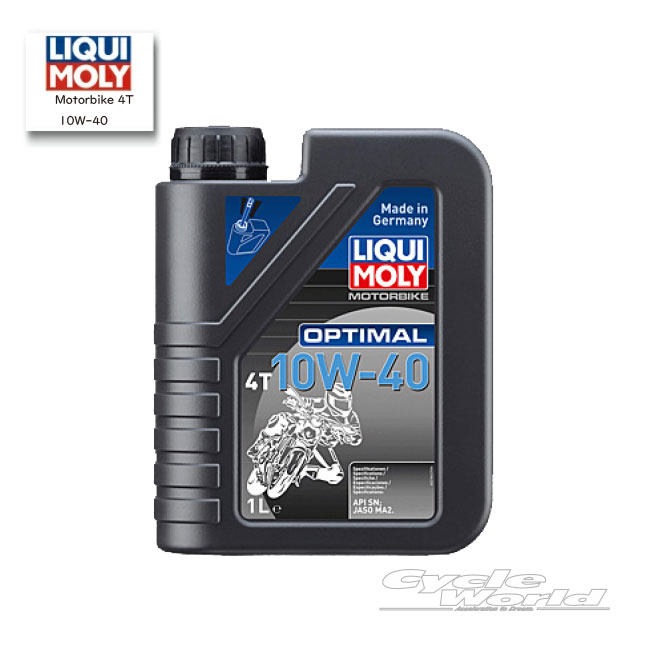 ☆【LIQUIMOLY】Motorbike 4T 10W-40OPTIMAL Street【21862】 高耐久 高精製 ミネラル オイル リキモリ 【バイク用品】