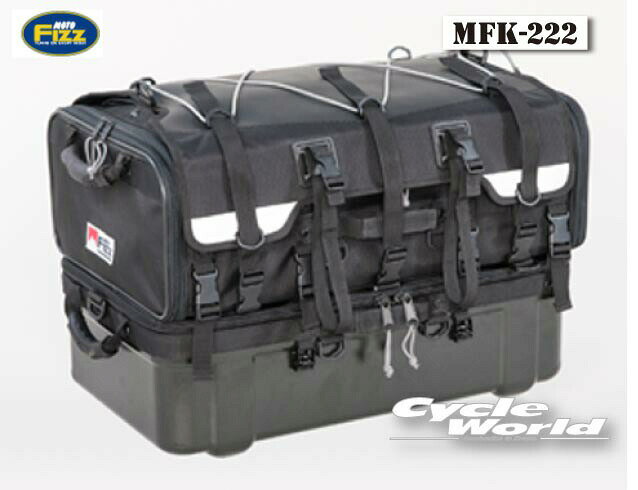 ☆正規品【TANAX】MOTO FIZZ MFK-222 グランドシートバッグ【ブラック】 キャンピングバッグ キャンプバッグ シートバッグ ロングツーリング タナックス モトフィズ 北【バイク用品】