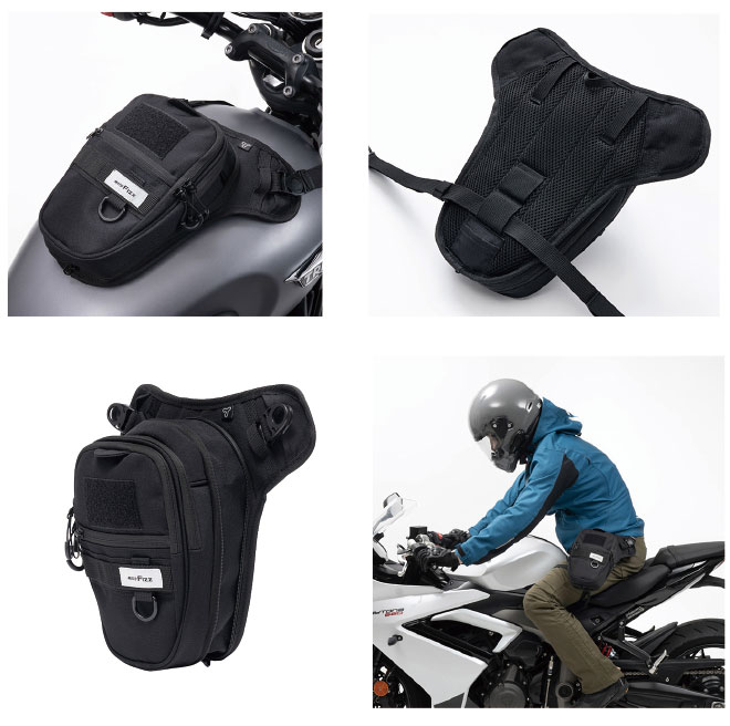 ☆*正規品【TANAX】MFK-7004 ライディングホルスター(ブラック)　タナックス モトフ...
