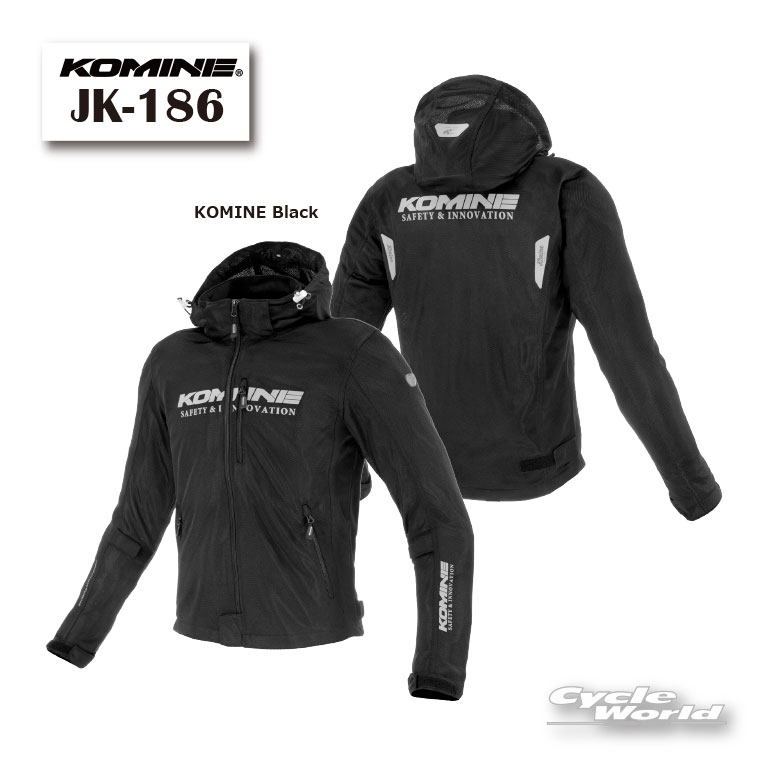 樂天商城 - ☆《2026春夏》正規品【KOMINE】JK-186 エニグマG2フルメッシュパーカ《KOMINE Black》　プロテクター　ツーリング メンズ　レディース　春夏　コミネ 26SS【バイク用品】