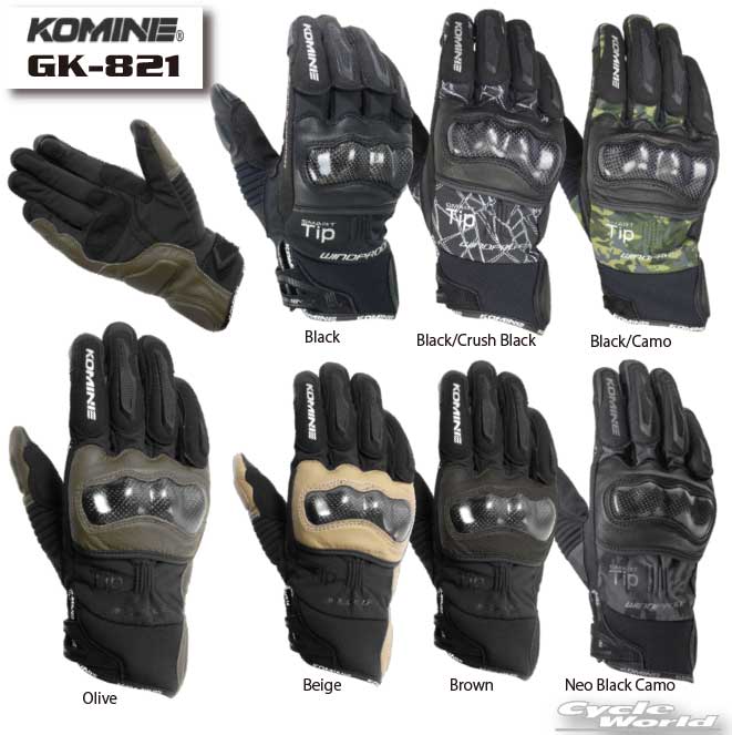 KOMINE GK-821 カーボンプロテクトグローブ ベージュ　2XL Amazon | [コミネ] バイク用 グローブ GK-821 カーボンプロテクト