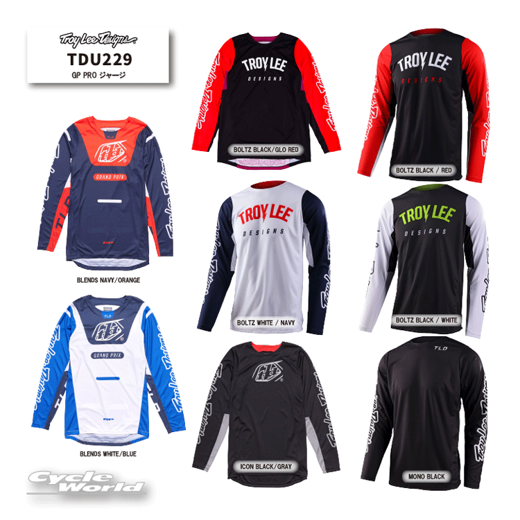 樂天商城 - ☆【TROY LEEI】TDU229 GP PRO ジャージトロイリー　オフロード　モトクロス　アールエスタイチ RS　タイチ　　RS TAICH【バイク用品】