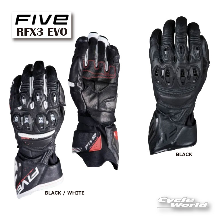 [値下げ]バイク　レーシンググローブ　Five  RFX3 Amazon | [ホンダ] Five HRC RFX3レーシンググローブ K（ブラック） L