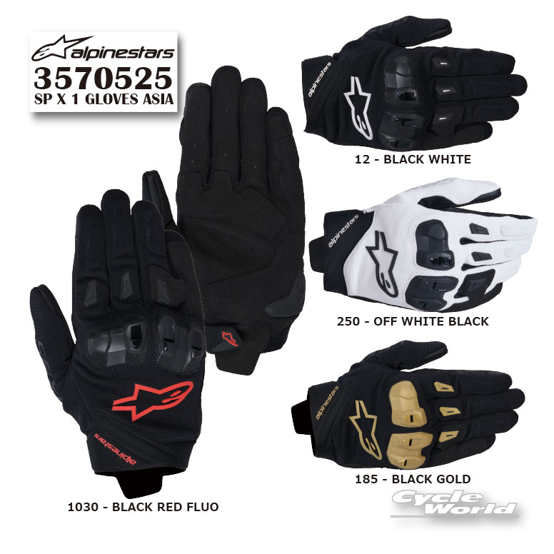 Alpine Star - ☆【あす楽対応】正規品【ALPINESTARS】SP X 1 GLOVES ASIA アルパインスターズ ロードスポーツ グローブ SPX1 ストリート 3570525【バイク用品】