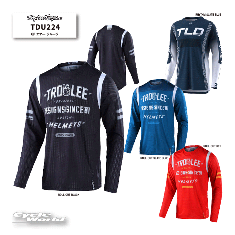樂天商城 - ☆ 【TROY LEEI】TDU224 GP エアー ジャージトロイリー　オフロード　モトクロス　アールエスタイチ RS　タイチ　　RS TAICH【バイク用品】