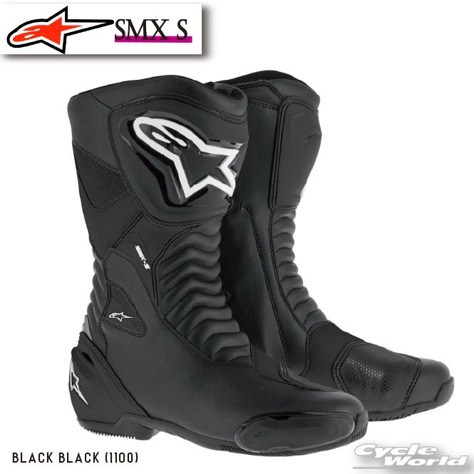 樂天商城 - ☆正規品【ALPINESTARS】SMX S 《BLACK BLACK (1100)》 靴 ブーツ イタリア取り寄せ イタリア 直輸入ライディングブーツ ツーリング 街乗り アルパインスターズ 2223517【バイク用品】