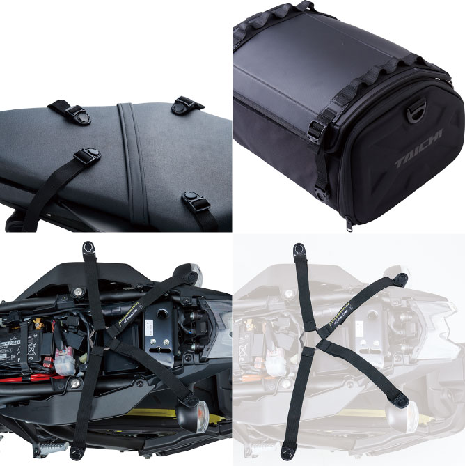 ☆*正規品【RS TAICHI】RSB313　ラージ シートバッグ.32LARGE SEAT BAG .32　RSタイチ　アールエスタイチ　ツーリング　鞄　バッグ　　 【バイク用品】 2