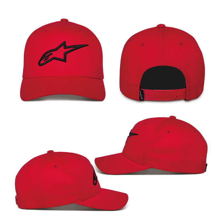 【あす楽対応】【ALPINESTARS】 正規品《1235-81435》AGELESS SNAPBACK HAT《 RED/...