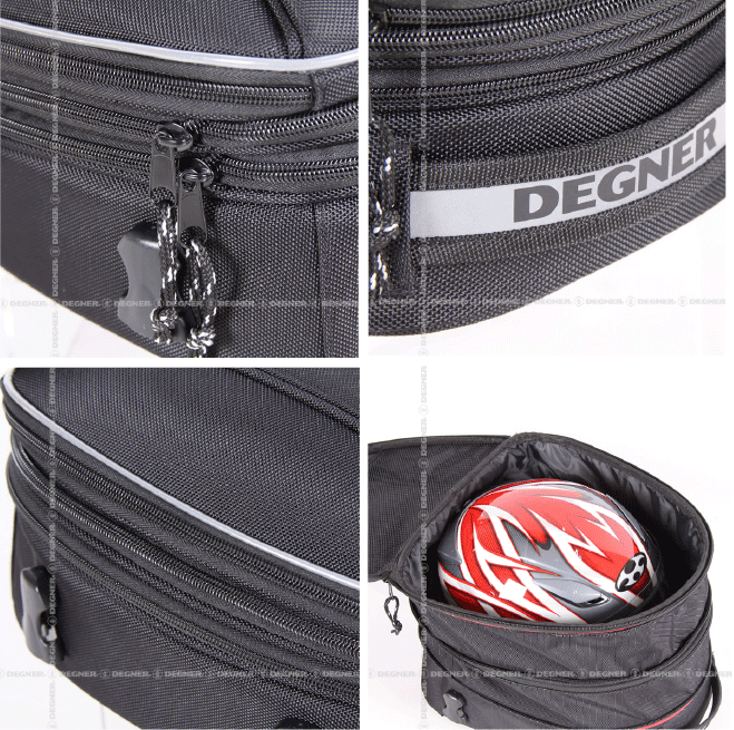 ☆正規品【DEGNER】NB-151　テキスタイルシートバッグ　デグナー　21L　レインカバ...