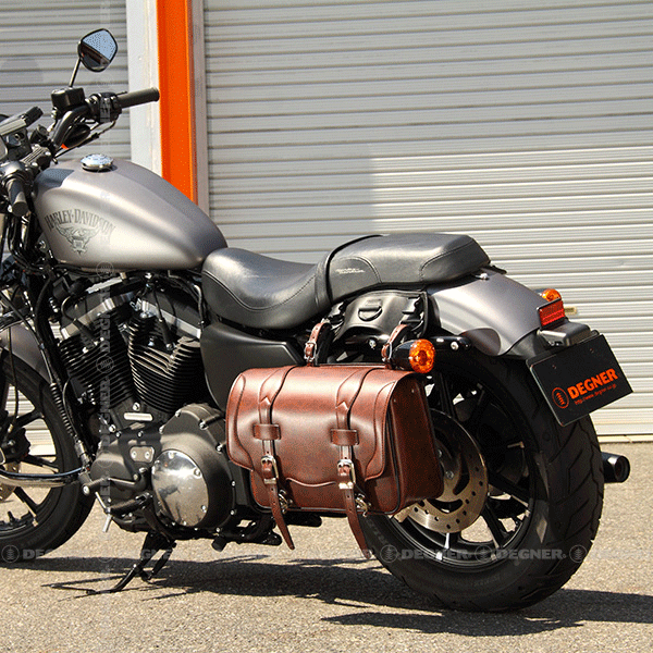 ☆【DEGNER】 DSB-1 シンセティックレザーサドルバッグSYNTHETIC LEATHER SADDLEBAG...