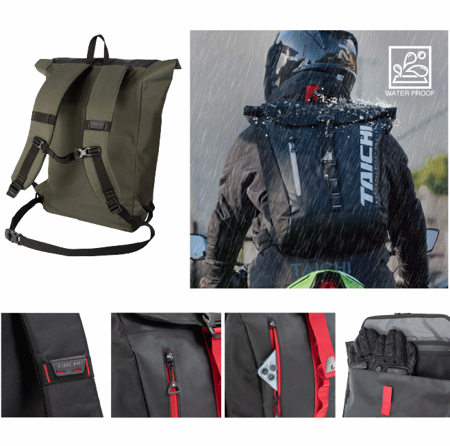 ☆ *【RS TAICHI】RSB278　WP バックパック 　WP BACK PACK　25L ツーリング 防水 ...