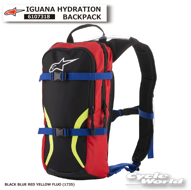 正規品【ALPINESTARS】IGUANA HYDRATION BACKPACK《6107318》イグアナ ハイドレー...