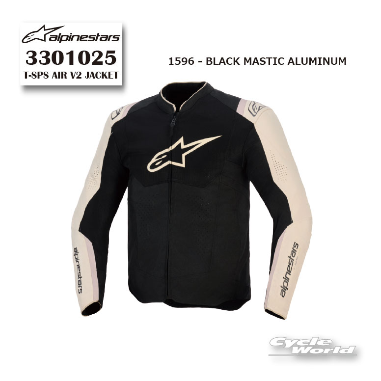 正規品T-SPS AIR V2 JACKET《3301025》 BLACK MASTIC ALUMINUM (1596) イタリア取り寄せ ジャケット スポーツ アルパインスターズ 
