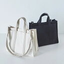 【2WAYキャンバストート】スクエア 2カラー / ハンド ショルダー バッグ 鞄 通学 調節 ベルト シンプル カジュアル レディース 通勤 おしゃれ キャン...