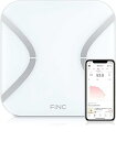 高性能の体重計 FiNC SmartScale (スマホ連動 体組成計 自動記録 Bluetooth)　 iPhone&Android対応 ヘルスメーター 体重計 はかり 日本製アプリ連動