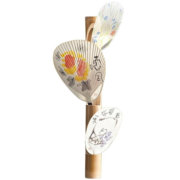 (Yamasita craft) 日本製 スス竹うちわさし 大 25818000