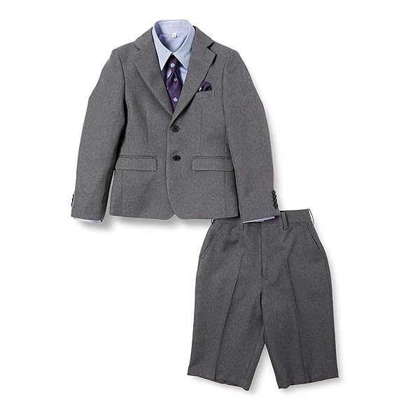 フォーマル ボーイズ 1027951 グレー×ブルー 130cm