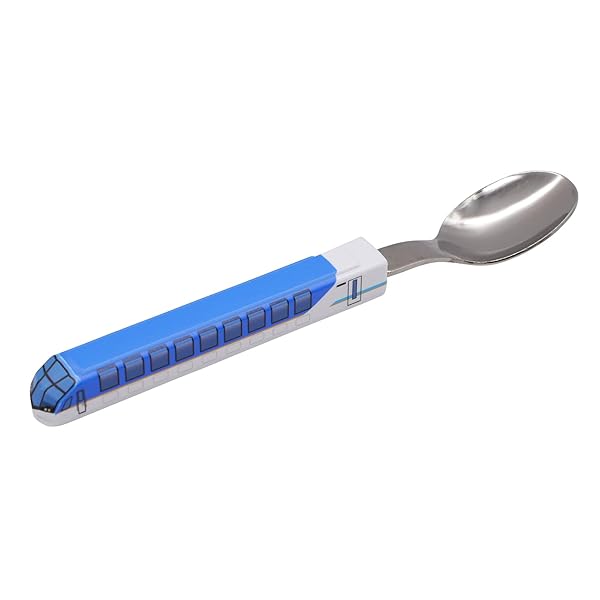 電車の スプーン 15.5cm 近鉄 観光特急 しまかぜ tableware train 電車グッズ 雑貨 子供用 日本製 547031