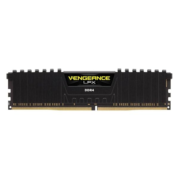 DDR4 デスクトップPC用 メモリモジュール VENGEANCE LPX Series ブラック16GB×1枚キット CMK16GX4M1A2666C16